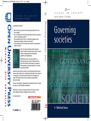 cover image of Governing Societies